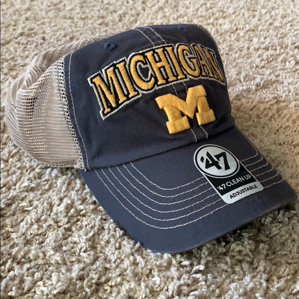 47 Brand Michigan Wolverines Snap-Back